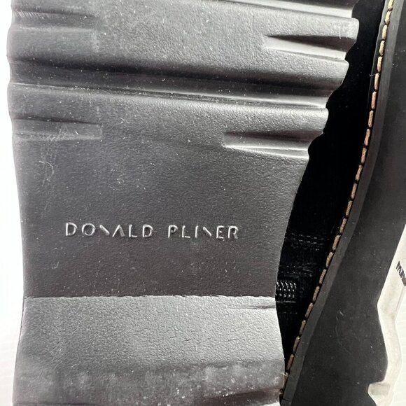 Donald J Pliner Captain Leather & Suede Bootie Size 9.5 - Picture 14 of 16